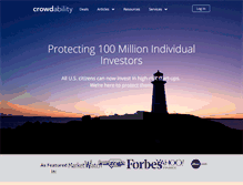 Tablet Screenshot of crowdability.com